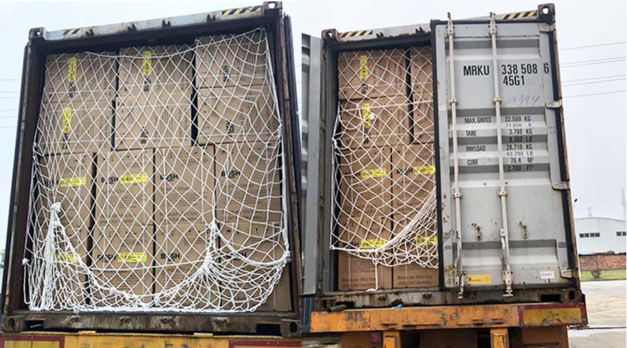 4月首發(fā)！英國(guó)客戶Argos滾筒衣服烘干機(jī)完成裝柜發(fā)貨