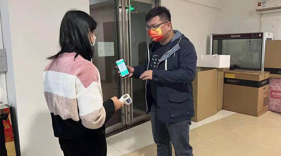 疫情反復！金環(huán)電器從嚴抓防疫  筑緊安全嚴密防線